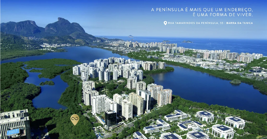 Mapa — Endless Península Barra da Tijuca
